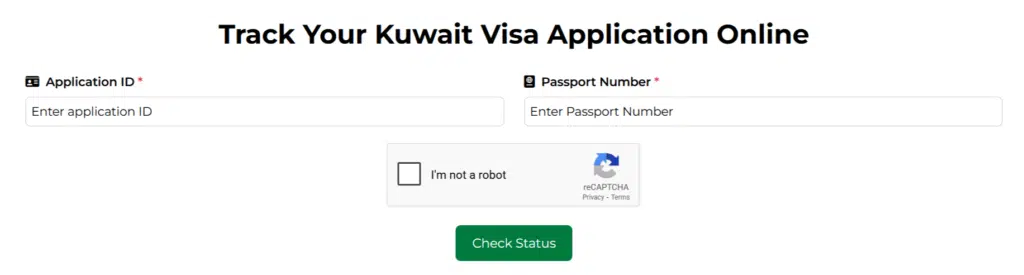 E visa application status image
