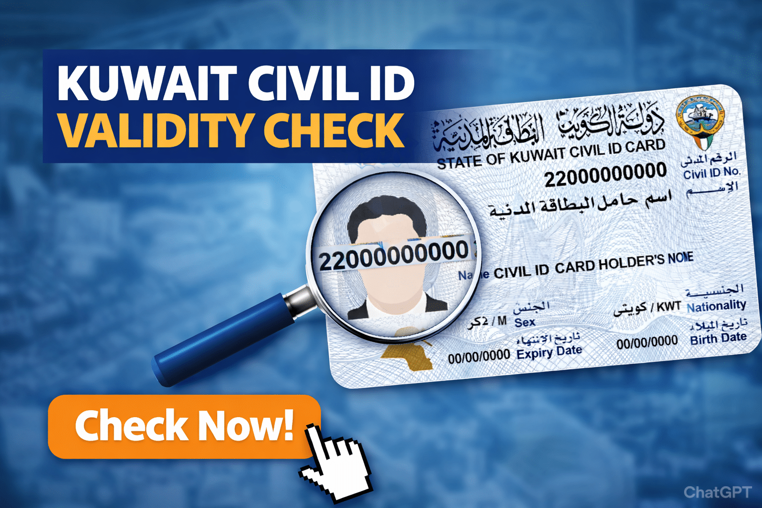 Ready Kuwait Is Your Kuwait Civil ID Ready? Check Status Online Now!