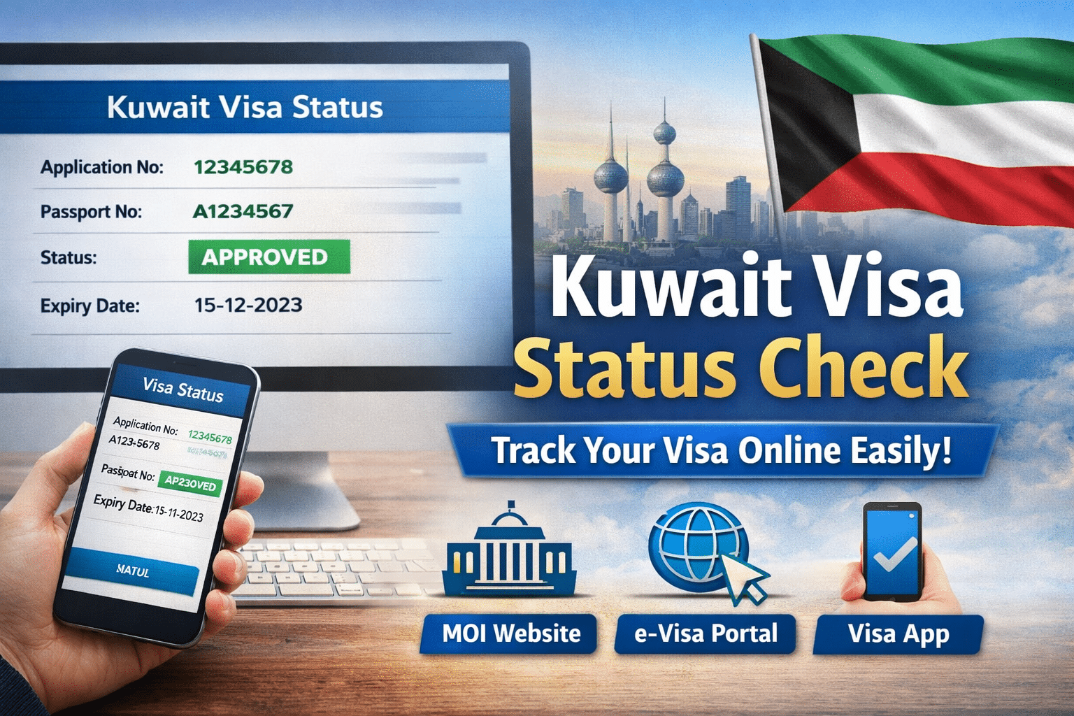 Kuwait Family Visa 2026: Requirements, Fees & Status Check