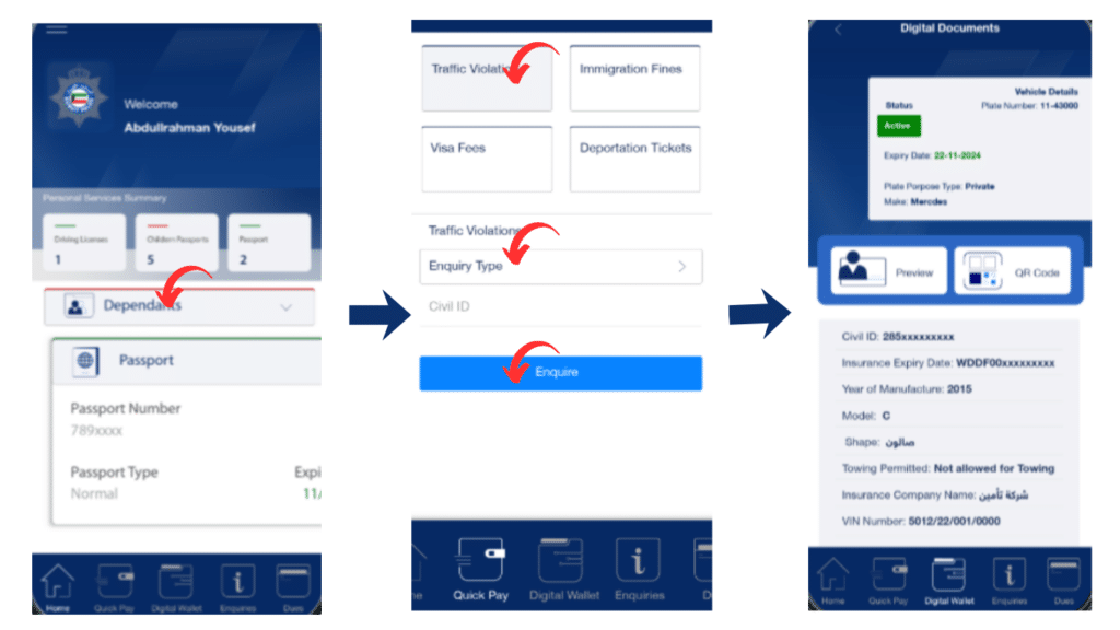 MOI app infoghraphics screenshot