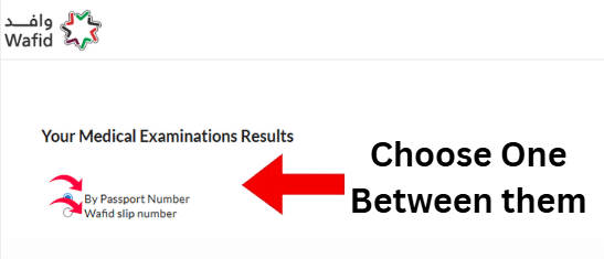 Check Wafid medical test results by passport number online GCC medical status