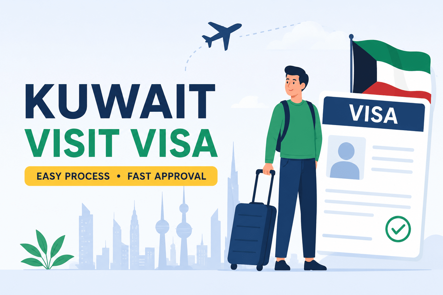 Kuwait First Kuwait Visa Status Check Online (MOI, App & eVisa)